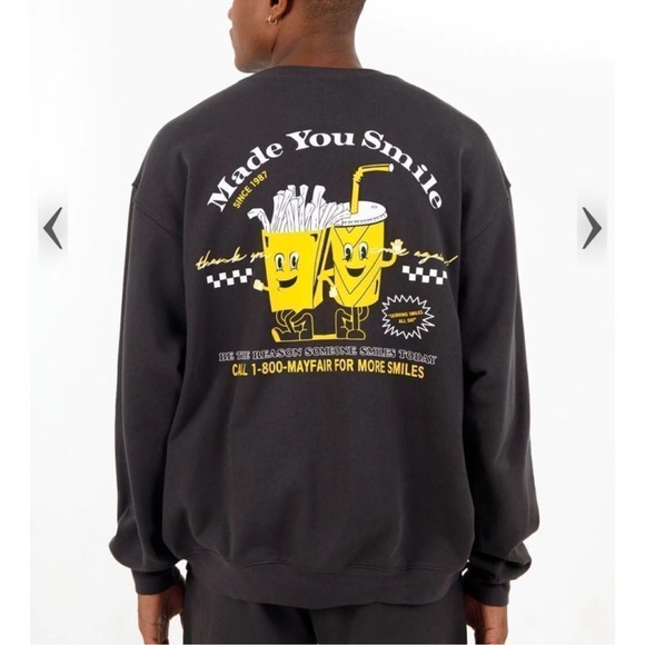 Mayfair group Made You Smile Jet Crewneck - Picture 5 of 8